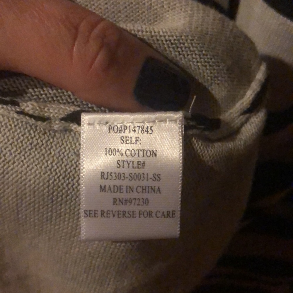 Almost Famous Zebra Print Sweater - Picture 4 of 4